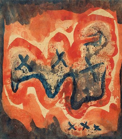 COSTALONGA FRANCO Venezia 1933Senza titolo, 1966tecnica mista su carta...