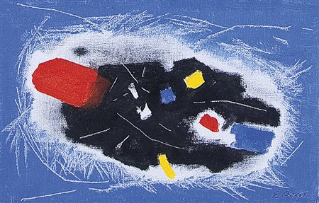 BACCI EDMONDO Venezia 1913 - Venezia 1979Senza titolo, (1963)tempera grassa...