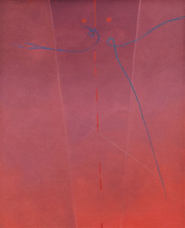 VAGO VALENTINO Barlassina (Mi) 16/12/1931E.E.87, 1992olio su tela cm. 81x65,...