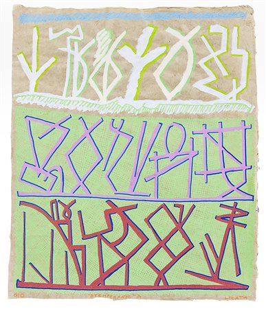 LICATA RICCARDO Torino 20/12/1929 - Venezia 19/02/2014Stemperando "A",...