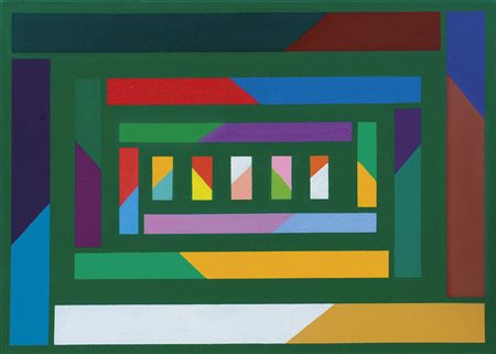 DORAZIO PIERO Roma 28/06/1927 - Todi 17/05/2005Mochica, 1994olio su tela cm....