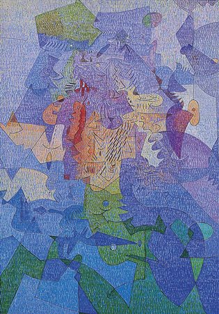 BALSAMO VINCENZO Brindisi 27/06/1935Senza titolo, 2000olio su cartone telato...