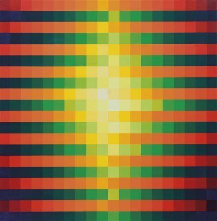 DEMARCO HUGO Buenos Aires 1932 - Parigi 1995Vibration R-V, 1960-1989acrilici...