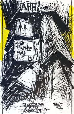 BERTI VINICIO Scandicci (Fi) 11/06/1921 - Firenze 1991Guardare in alto...