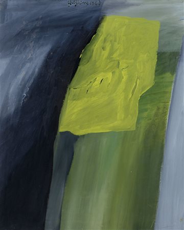 CHIGHINE ALFREDO Milano 09/03/1914 - Pisa 16/07/1974Composizione, 1968olio su...