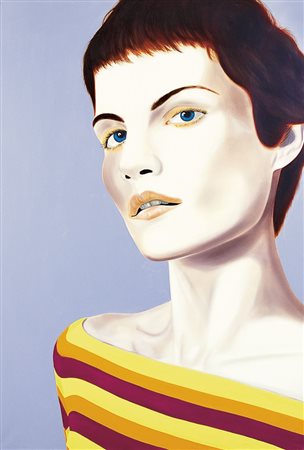 CASTELLI ALBERTO Torino 1970Myss, 2002olio su tela di lino cm. 132x89, firma,...