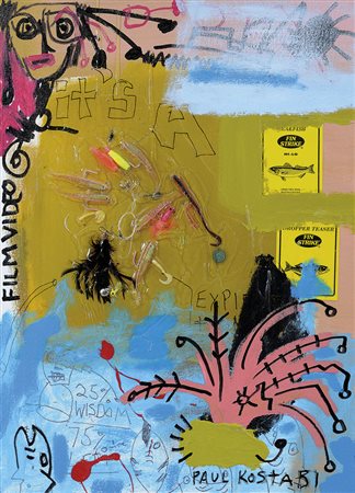 KOSTABI PAUL Whittier (California) 1962Stupidly smart, 2005acrilici, tecnica...