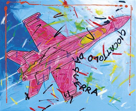 MANERA ENRICO Asmara (Etiopia) 04/04/1947Giocattolo da guerra, 2000acrilici e...