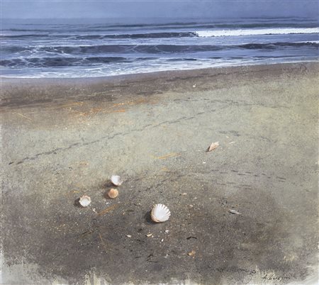 CANCOGNI AGOSTINO Forte dei Marmi 26/11/1950Conchiglie, 1999olio e tecnica...