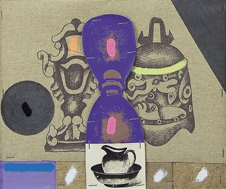 POZZATI CONCETTO Vo' Vecchio (Pd) 01/12/1935A casa mia, 2008tecnica mista e...