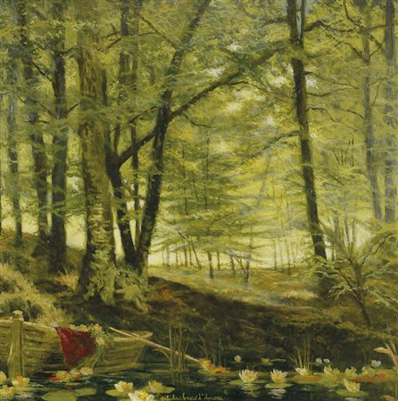 SALIOLA ANTONIO Bologna 28/09/1939Bosco d'amore, 2004acrilico su tela cm....