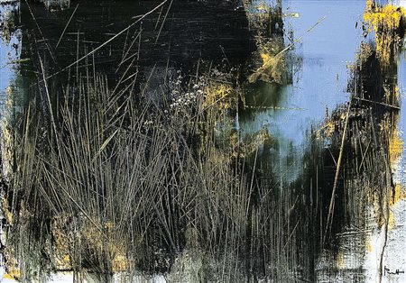 PEDRETTI ANTONIO Gavirate 03/02/1950Senza titoloolio su tela cm. 70x100,...