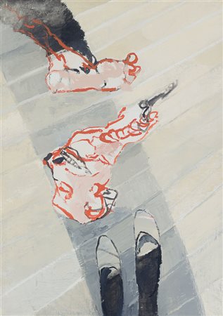 GIANQUINTO ALBERTO Venezia 29/03/1929 - Jesolo 17/05/2003Uomo, natura morta,...