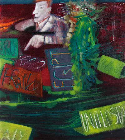 CINGOLANI MARCO Como 21/02/1961Missione umanitaria (risolute)olio su tela cm....