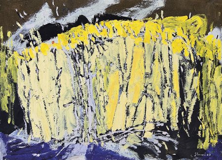 GIUNNI PIERO Villa Cortese (Mi) 08/12/1912 - 2001Matura il grano sulla...