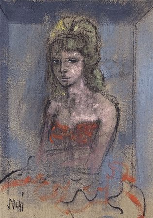 SUGHI ALBERTO Cesena (Fo) 05/10/1928 - Rimini (Rn) 31/03/2012Fanciulla in...