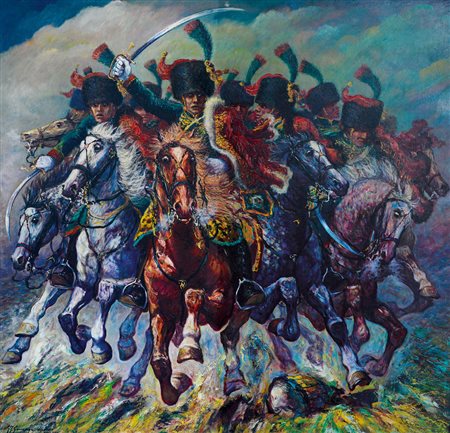 GONZAGA GIOVANFRANCESCO Milano 12/06/1921 - Milano 02/10/2007I Cacciatori...