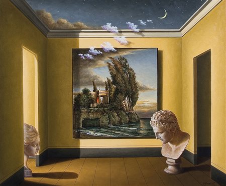 NUNZIANTE ANTONIO Napoli 1956I dialoghi silenziosi, 2004olio su tela cm....