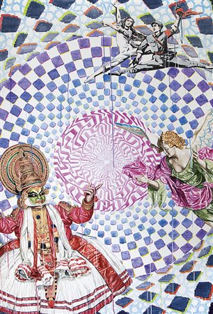 PASSARELLA FABRIZIO Contarina (RO) 1953Vertigine divina 1, 1993acrilici su...