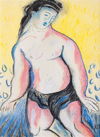 CHIA SANDRO Firenze 20/04/1946Senza titolo, 2002tecnica mista su carta cm....