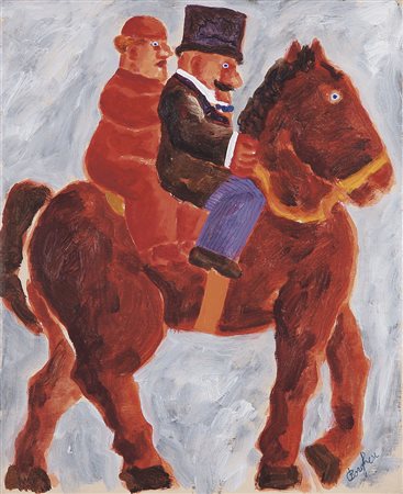 BORGHESE FRANZ Roma 21/01/1941 - Roma 17/12/2005Cavaliere e dama, primi anni...