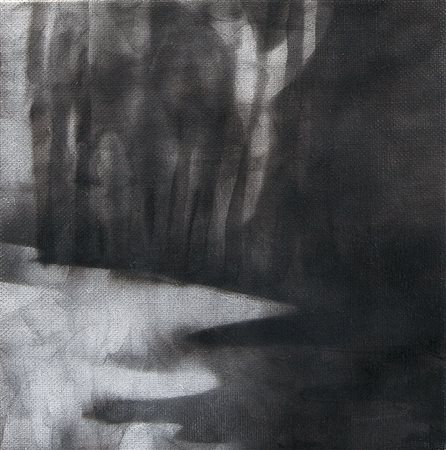 CANNISTRA' ALESSANDRO Roma 18/10/1975Fumo solo, 2010fumo su tela cm. 30x30x4,...