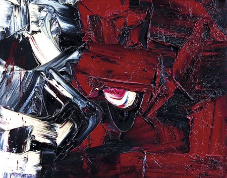 DE LUTTI PIERLUIGI Monfalcone 1959Aurora del mondoolio su tela cm. 40x50,...