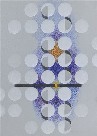 NANGERONI CARLO New York (U.S.A.) 24/06/1922Interferenza, 1997acrilico su...