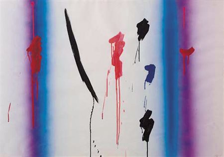 FINZI ENNIO Venezia 1931Senza titolo, (2004)tecnica mista su carta cm....