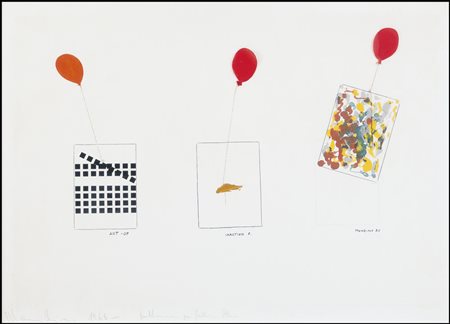 MONDINO ALDO Torino 04/10/1938 - 10/03/2005Palloncini per Galleria Stein...