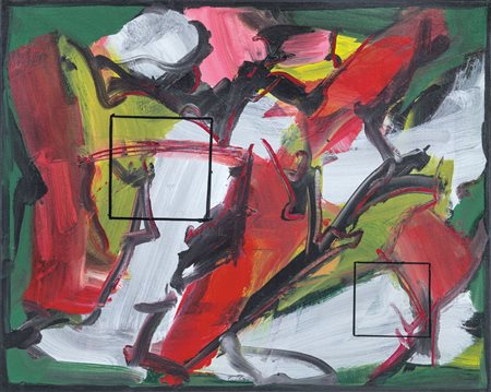 TUNINETTO ADRIANO Pancalieri (To) 1937 - Torino 20/04/2004Topologia, 1998olio...