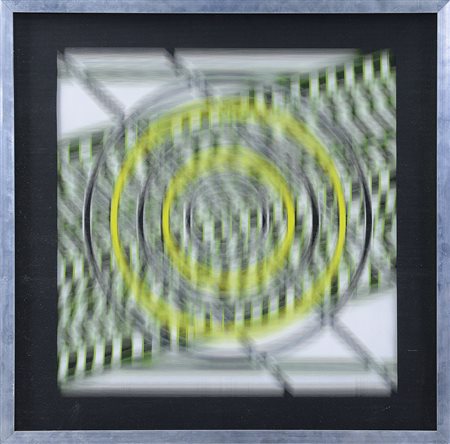 BALDESSARI GUIDO Venezia 1938Vibrazione strutturale, 1969tecnica mista su...