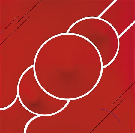 BASSANI ANDREA Martinengo (BG) 1954Senza titoloacrilico su 7 elementi in tela...