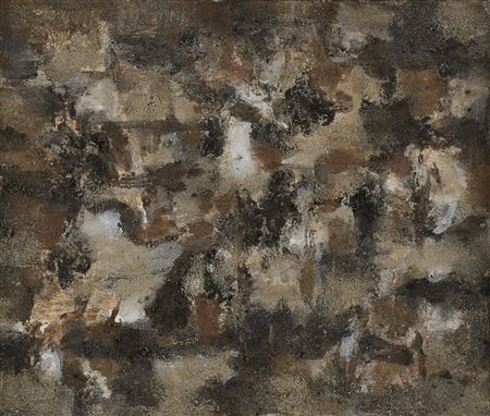 PACE ACHILLE Termoli (CB) 01/06/1923Paesaggio tufaceo, 1994terre su tela cm....