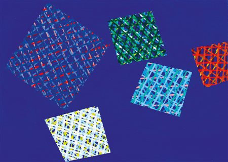 DORAZIO PIERO Roma 28/06/1927 - Todi 17/05/2005Blue note, 2001olio su tela...