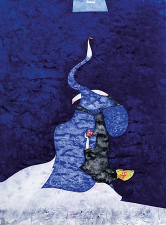 DOVA GIANNI Roma 08/01/1925 - Pisa 1991Scultura di mare, (1986)tecnica mista...