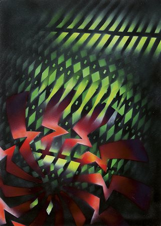 BALDESSARI GUIDO Venezia 1938Visioni spaziali, 2006tecnica mista su...