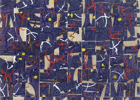 BIANCO REMO Milano 03/06/1922 - Milano 23/02/1988Senza titolotecnica mista e...