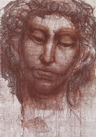 ANNIGONI PIETRO Milano 07/06/1910 - Firenze 28/10/1988Voltosanguigna su carta...