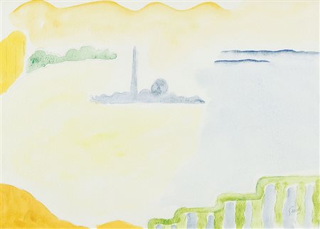 GUIDI VIRGILIO Roma 04/04/1891 - Venezia 07/01/1984Bacino di San Marcomatita...