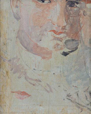 SEMEGHINI PIO Quistello (Mn) 31/01/1878 - Verona 11/03/1964Volto, 1949olio su...