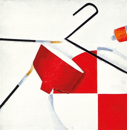 TADINI EMILIO Milano 1927 - Milano 24/09/2002Natura mortaolio su tela cm....