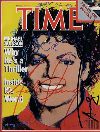 WARHOL ANDY Pittsburg (Usa) 1928 - New York 1987 Michael Jackson, 1984...