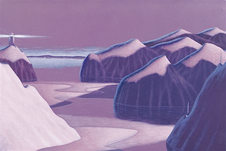 LOMBARDI ENRICO Meldola (Forlì) 1958La nuova via, 2013acrilici su tela cm....