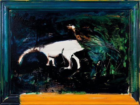 SCHIFANO MARIO Homs (Libia) 1934 - Roma 26/01/1998Estinti, 1993smalto e...