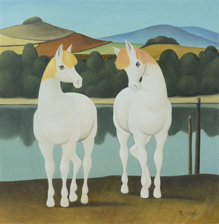 MASI ROBERTO Firenze 26/12/1940 - Firenze 25/11/2011Cavalli bianchi sul...