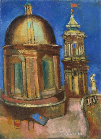 GENTILINI FRANCO Faenza (Ra) 04/08/1909 - Roma 05/04/1981La mia terrazza su...