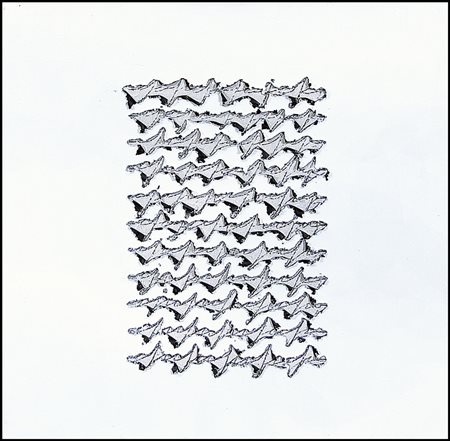 RAPETTI ALFREDO Milano 1961Lettera bianca, 2010acrilico su tela cm. 50x50x5,...