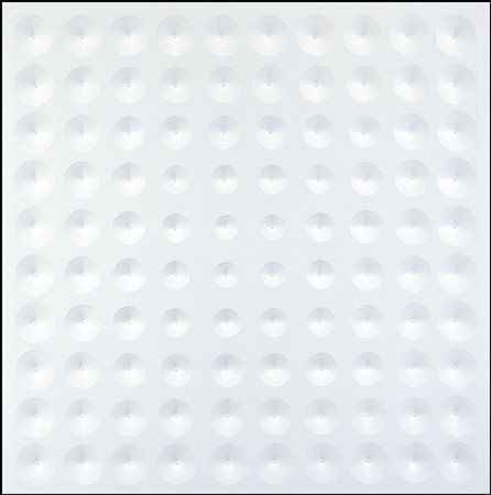 BRUNELLO STEFANO 1960Progressione Out ->, 2010acrilici su tela operata...