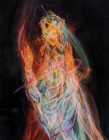 PANG RUBEN 1990The nurse's holiday, 2013-2014acrilico e vernice su pannello...